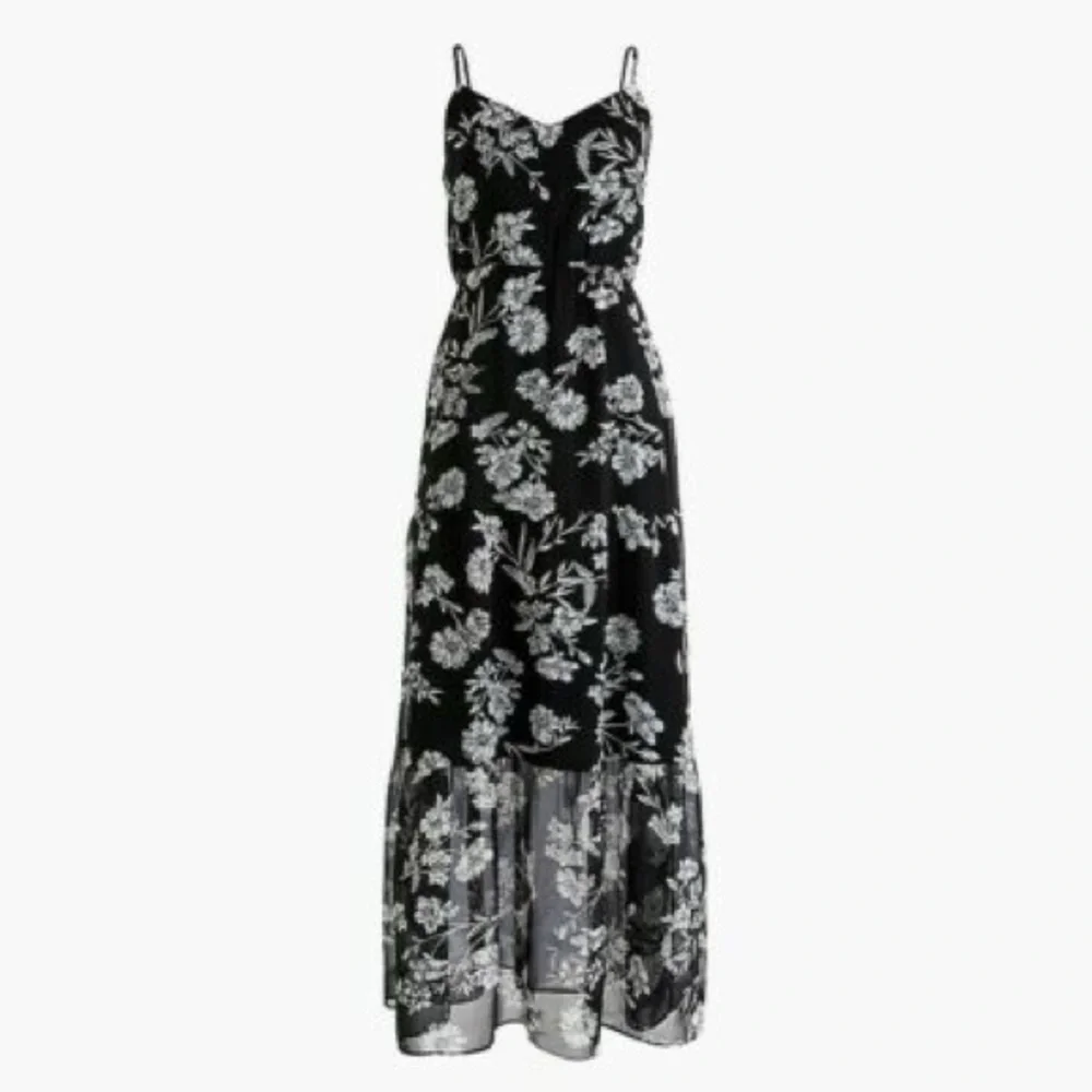NWT J Crew Mercantile tiered maxi dress 8 J4263 - Picture 4 of 6